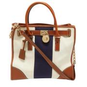 Michael Kors Pre-owned Pre-owned Canvas totevskor Multicolor, Dam