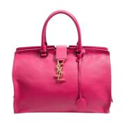 Yves Saint Laurent Vintage Pre-owned Laeder axelremsvskor Pink, Dam