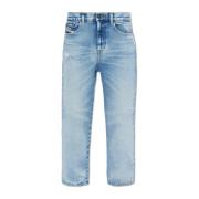 Diesel 2016 D-Air boyfriend jeans Blue, Dam