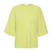 InWear Lime Sorbet Stickad T-shirt Green, Dam