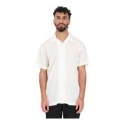 Selected Homme Short Sleeve Shirts White, Herr