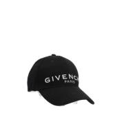 Givenchy Svarta halsdukar med Givenchy broderi Black, Herr