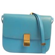 Celine Vintage Pre-owned Laeder celine-vskor Blue, Dam