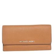 Michael Kors Pre-owned Pre-owned Laeder plnbcker Beige, Dam