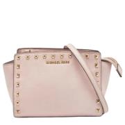 Michael Kors Pre-owned Pre-owned Laeder axelremsvskor Pink, Dam