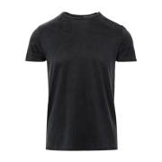 RRD T-shirt med rund hals i bomull Black, Herr