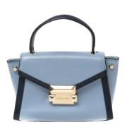 Michael Kors Pre-owned Pre-owned Laeder handvskor Blue, Dam