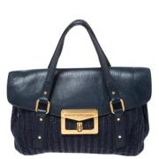 Marc Jacobs Pre-owned Pre-owned Laeder axelremsvskor Blue, Dam