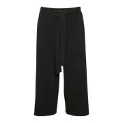 Kaffe Wide Trousers Black, Dam