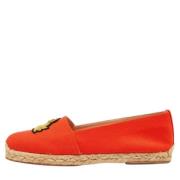 Christian Louboutin Pre-owned Pre-owned Canvas lgskor Orange, Dam