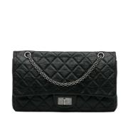 Chanel Vintage Pre-owned Laeder axelremsvskor Black, Dam