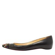 Christian Louboutin Pre-owned Pre-owned Laeder lgskor Black, Dam