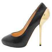 Giuseppe Zanotti Pre-owned Pre-owned Laeder klackskor Black, Dam