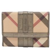 Burberry Vintage Pre-owned Laeder plnbcker Beige, Dam