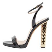 Giuseppe Zanotti Pre-owned Pre-owned Laeder sandaler Black, Dam