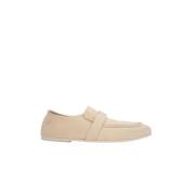 Marsell Vintage Beige Nubuck Moccasin Beige, Dam