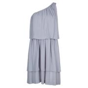 Chloé Pre-owned Pre-owned Silke klnningar Gray, Dam