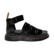 Dr. Martens Platta Sandalerer Black, Dam