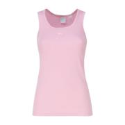 Pinko Bomull Elastan Top Pink, Dam