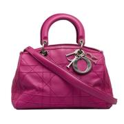 Dior Vintage Pre-owned Laeder handvskor Pink, Dam