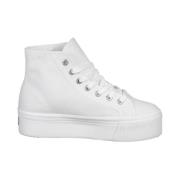 Superga ita Casual High-Top Damsneakers White, Dam