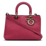 Dior Vintage Pre-owned Laeder handvskor Pink, Dam