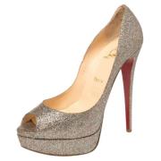 Christian Louboutin Pre-owned Pre-owned Tyg klackskor Multicolor, Dam