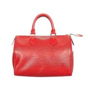 Louis Vuitton Vintage Pre-owned Laeder handvskor Red, Dam