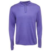 Ralph Lauren Pre-owned Pre-owned Bomull toppar Purple, Dam