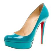 Christian Louboutin Pre-owned Pre-owned Laeder klackskor Green, Dam