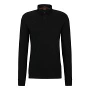 Hugo Boss Herr Orange Passerby Polo Black, Herr