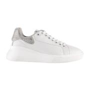 Högl Glamour Rhinestone Sneakers White, Dam