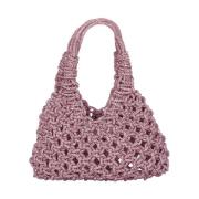 Hibourama Handbags Pink, Dam