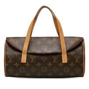 Louis Vuitton Vintage Pre-owned Laeder handvskor Brown, Dam