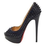 Christian Louboutin Pre-owned Pre-owned Laeder klackskor Blue, Dam