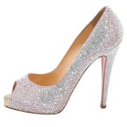 Christian Louboutin Pre-owned Pre-owned Mocka klackskor Pink, Dam