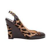 Christian Louboutin Pre-owned Pre-owned Ponnyhar klackskor Brown, Dam