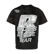 Who Decides War T-Shirts Black, Herr