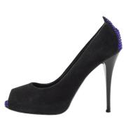 Giuseppe Zanotti Pre-owned Pre-owned Mocka klackskor Black, Dam