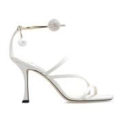 Jimmy Choo Ottilia klack sandaler Beige, Dam