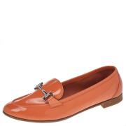 Salvatore Ferragamo Pre-owned Pre-owned Laeder lgskor Orange, Dam