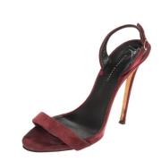 Giuseppe Zanotti Pre-owned Pre-owned Mocka sandaler Red, Dam