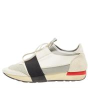 Balenciaga Vintage Pre-owned Laeder sneakers White, Dam