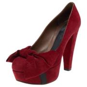 Marni Pre-owned Pre-owned Mocka klackskor Red, Dam