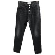 Balenciaga Vintage Pre-owned Bomull jeans Black, Dam