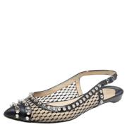 Christian Louboutin Pre-owned Pre-owned Mesh sandaler Black, Dam