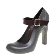 Marni Pre-owned Pre-owned Gummi klackskor Gray, Dam