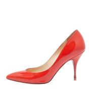 Christian Louboutin Pre-owned Pre-owned Laeder klackskor Orange, Dam