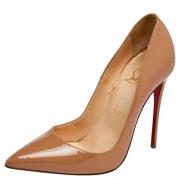 Christian Louboutin Pre-owned Pre-owned Laeder klackskor Beige, Dam