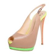 Giuseppe Zanotti Pre-owned Pre-owned Laeder sandaler Beige, Dam